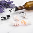 thumbnail image 5 of Olive Oil Spouts, 5Pcs Oil Vinegar Bottle Stopper Spout for 7/8" Bottle Mouth (Blue), 5 of 6