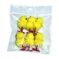 thumbnail image 2 of Easter Decorations Easter Egg Easter Decoration Cute Chick Home Decoration Gift Box Mini Easter Chicks 6pc, 2 of 3