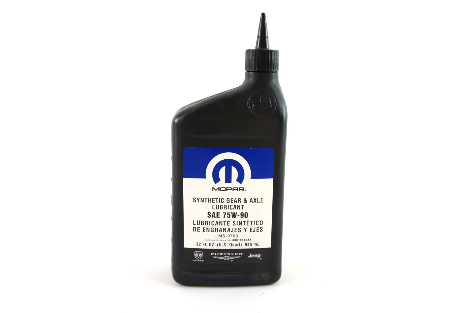 Mopar 75W90 Synthetic Gear Lubricant 68218655AA Mopar 75W90 Synthetic Gear Lubricant 68218655AA