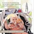 thumbnail image 5 of Taf Toys Baby Activity Arch, Stroller and Car Seat Toy Attachment with Rattling Beads Maze and Double-Sided Spinning Mirror, Ideal for Baby’s Fine Motor Skills Development, 0-12 Months, 5 of 10
