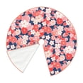 thumbnail image 2 of KLL Japanese Cherry Blossoms Christmas Tree Skirt 30" ,Party Decorations Farmhouse for Christmas Decorations Holiday Party, 2 of 6