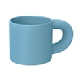 thumbnail image 1 of Taza de cerámica con acabado mate azul 13.8 x 8.2 x 8.7, 1 of 3