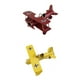 thumbnail image 1 of 2pcs Classic Fighter Diecast Iron Model Toy Gift Para Niños Amarillo / Rojo, 1 of 9