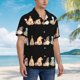 thumbnail image 3 of Balery Coffee Gnome (2) Camisas hawaianas de manga corta para hombre, camisas playeras de corte holgado, camisas de vacaciones con botones,Large, 3 of 7