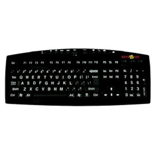 Keys U See Keyboard Black