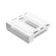 thumbnail image 2 of Caja de almacenamiento de plástico oculta debajo del cajón del escritorio, organizador oculto de mesa, bandeja deslizable grande para lápices de escritorio, para oficina, hogar, escuela, cocina, conte, 2 of 6