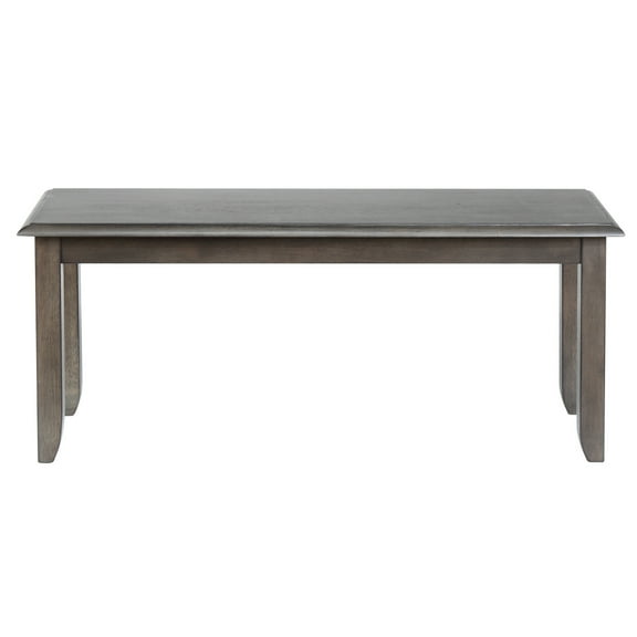42 Inch Dining Bench - Modern Farmhouse Entryway Seating - Wood Bench for Kitchen, Dining Room, Bedroom