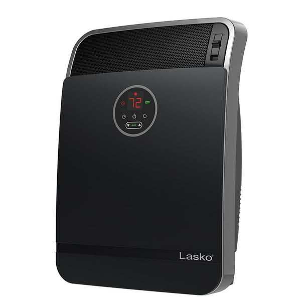 Lasko 1500W Ceramic Whole Room Space Heater with Remote, CC18306, Black