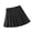 Black, variant on Esaierr Girls Short Skirt Summer High Waisted Pleated Skirt School Movement Skirt