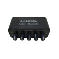 thumbnail image 1 of Mezclador de audio estéreo 1 entrada 5 salidas Distribuidor de fuente de audio multicanal Interfaz RCA para amplificador, 1 of 5