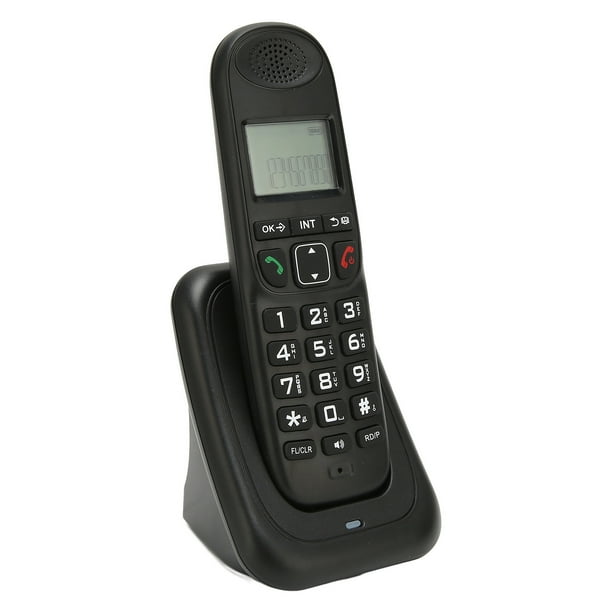 Teléfono de escritorio inalámbrico, Identificador de llamadas de teléfono inalámbrico Teléfono de escritorio inalámbrico Construcción robusta