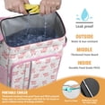 thumbnail image 2 of Funny Pig Print Backpack Cooler – Leakproof Insulated Cooler Bag with Watercolor Pig Design, Perfect for Outdoor Adventures & Road Trips, 2 of 6