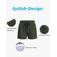 thumbnail image 5 of COOFANDY Men's Swim Trunks Bathing Suit with Compression Liner Pockets Quick Dry Swimsuit Beach Board Swim Short Swimwear, 5 of 7