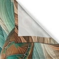 thumbnail image 2 of Ambesonne Nautical Kitchen Curtains, Teal Ocean Whale Turtle, 55"x39", Teal Ecru and Pale Cinnamon, 2 of 3