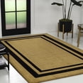 thumbnail image 5 of JONATHAN Y CocoHarbor Greet 5 x 8 Mat, Peater Classic Casual Commerical Natural Coir - Natural/Black Border, NRF107A-5, 5 of 7