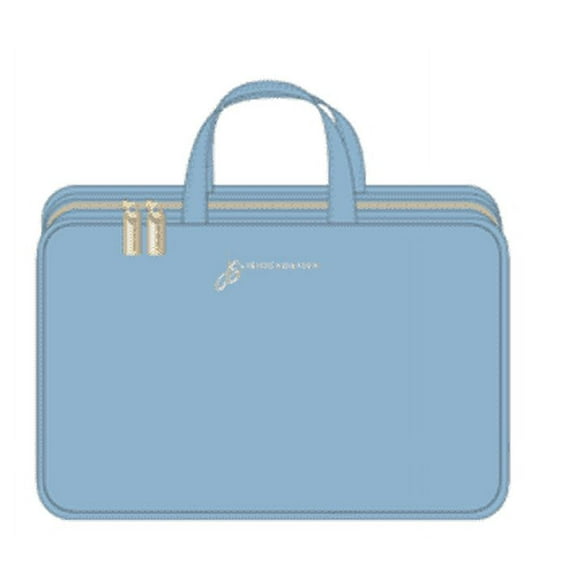 Conair Weekender with Center Zip Pocket, Light Blue