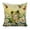 Daisy Frog Fun 1, variant on Neon Hemp Leaf Linen toss pillowcase decoration pillowcase gifting preferred 24x24 inch cushion cover sofa pillowcase sofa bedroom living room car