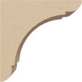 thumbnail image 3 of 2"W x 4"D x 4"H Classic Olympic Rough Cedar Woodgrain TimberThane Corbel, Primed Tan, 3 of 6