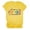 Yellow, variant on JFHHQ Happy Yay Graphic Tees for Women Casual Short Sleeve Novelty Shirt Funny Teacher tops SSky Blue
