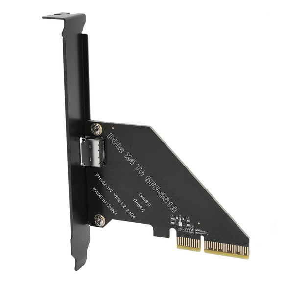 X4 PCIe 4.0 X4 to Oculink SFF-8612 Adapter SFF-8611 External Graphics Card for NVMe SSD GPU EGPU