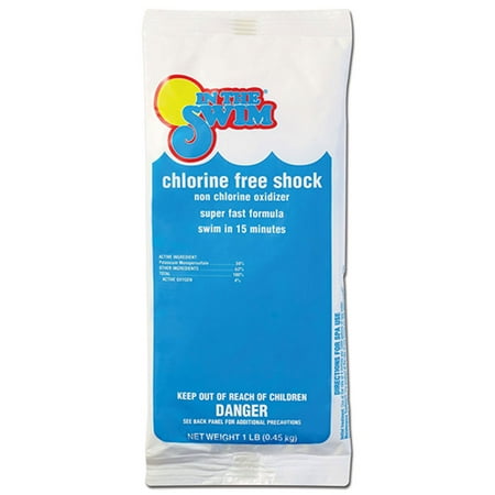 Chlor Free Shock - In The Swim Chlorine-Free Pool Swimming Pool Shock - 6 x 1 Pound Bags