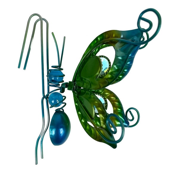 SDNall Pots for Plants Flower Pots Outdoor Flower Pot Insect Metal Glass Painted Pendant, Potted Green Plant Decor, Unique Personality Ornament, Home Garden Gift Hanging Plant Pot