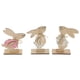 thumbnail image 2 of Wooden Rabbit Standing Figures Adding Charm to Holiday Decor Ensembles, 2 of 3