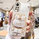 thumbnail image 3 of Mirror Crossbody Lanyard Phone Holder Case For Xiaomi Redmi Note 11 8 12 10 9 Pro Max 12 4G 5G 10s 11s 9A 9C Stand Strap Cover, 3 of 5