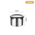thumbnail image 6 of Stainless Steel Vacuum Sealed Food Storage Container Coffee Bean Jug for Kitchen, 6 of 9