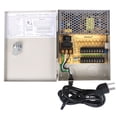 thumbnail image 3 of VideoSecu 9 CH CCTV Security Camera Distributed Power Supply Box 12V DC Key Lock for Home Surveillance DVR System bpe, 3 of 4