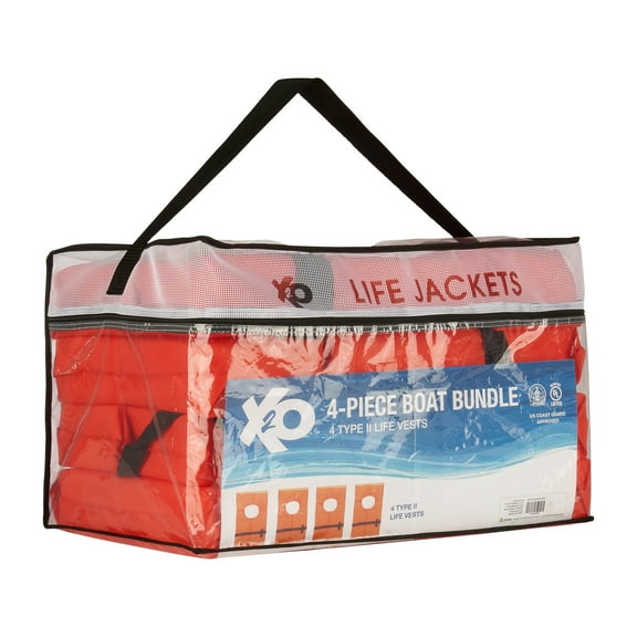 X2O USCG Approved Type II Universal Life Vest Pack