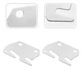 thumbnail image 3 of 2pcs Bed Accessories Wood Bed Rail Bracket Bed Rail Hooks Plates Beds Frame, 3 of 8