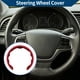 thumbnail image 2 of Funda para volante de cuero artificial PU ABS Protector de volante de automóvil Rojo 1 Pc, 2 of 6