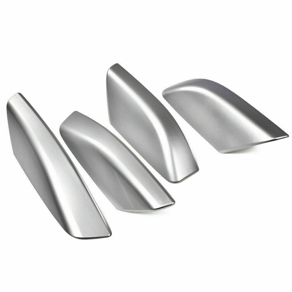 G-Plus Roof Rack Bar Rail End Cover Shell Cap Fit for Toyota 4Runner  2003-2009 Roof Rail Rack 4Pcs Silver