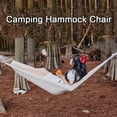 thumbnail image 2 of Fauteuil Hamac Simple avec Sac de Transport, Lit Balançoire, Convient aux Voyages, au Camping, à la Randonnée, au Jardin, au Patio et à la Cour Arrière, 2 of 8
