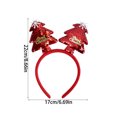 thumbnail image 3 of Diadema navideña para niños y adultos, Papá Noel, alce, árbol de Navidad, accesorios para el cabello, accesorios para fotos, decoración navideña, regalos de Año Nuevo 2024, 3 of 5