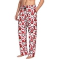 thumbnail image 6 of Hirioo Christmas Gnome for Women's PJ Pajama Pants Sleep Pants Women's Home Trousers with Pockets,S-3XL-X-Large, 6 of 6