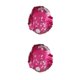 thumbnail image 4 of Jumpingount Gorro de pelo de ala ancha para mujer, gorro de quimioterapia para baño, turbantes suaves a la moda, cubierta para la cabeza, Rosa roja 2Conjunto, 4 of 6