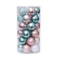 thumbnail image 1 of 60mmDelicate Color Theme & Glittering Christmas Tree Pendants Decorative Hanging - 30 Pieces, 1 of 5