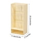 thumbnail image 5 of Estantería de almacenamiento de escritorio, estante transparente con partición plana, rack de organización de lápices inclinado, diseño de 2 niveles de metal, para oficina, alta capacidad,, 5 of 7
