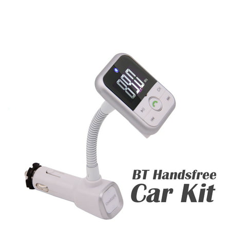 Eincar Car MP3 Audio Player Bluetooth FM Transmitter Wireless FM Modulator Radio Adapter Car Kit Hands-free LCD Display SD Card USB Charger for iPhone iPad iPod Samsung Android Cell (Best Fm Transmitter For Android Phone)