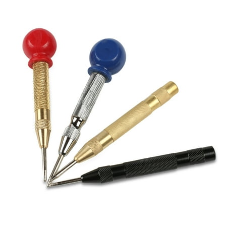 

Elenxs Automatic Center Pin Punch Spring Loaded Marking Starting Holes High-speed Portable Breaking Markers Hand Tool