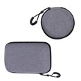 thumbnail image 4 of Miangastore 2Pcs Data Cable Bag Travel Cable Organiser Bag Grey Fabric Waterproof for Daily Use, 4 of 8