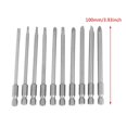 thumbnail image 2 of High quality 10PC bit set 100mm long (slotted + cross + hollow) BST bit-004, 2 of 5