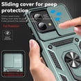 thumbnail image 4 of for Moto G Stylus 5G 2023 Case with Slide Camera Cover Screen Protector [Military Grade Drop Tested] Magnetic Ring Holder Kickstand Protective Phone Case for Motorola Moto G Stylus 5G 2023, Dark Green, 4 of 17