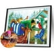 thumbnail image 2 of Kits de pintura de diamantes 5D DIY cuadro de mosaico de buzón de animales de taladro redondo completo Sywqhk Decoración hogareña, 2 of 9