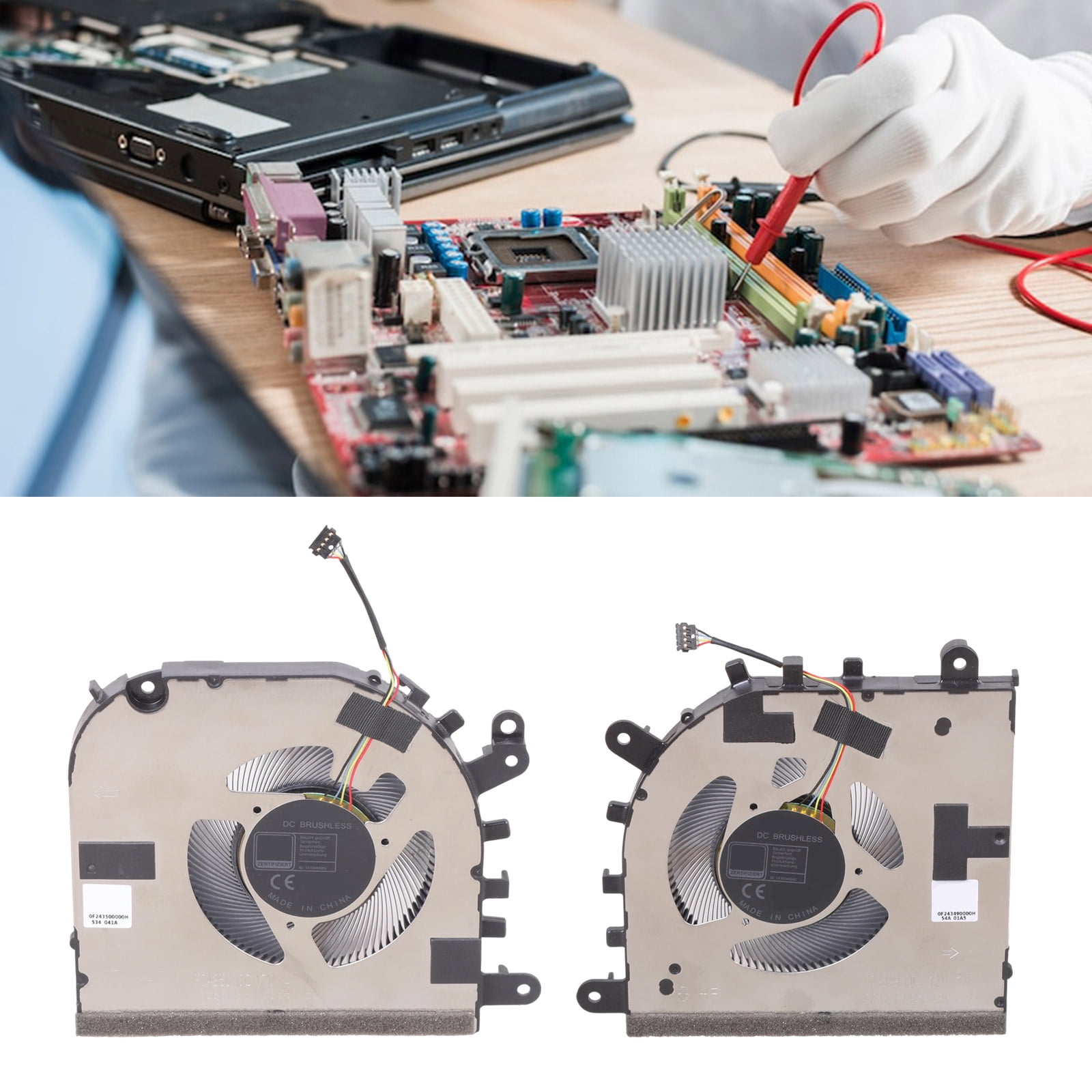 Laptops CPU GPU Fan Coolers Replacement DC12V Quiet for 16s IMH9 9 16IMH9 ORG