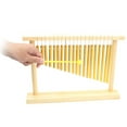 thumbnail image 4 of Bar de Table à 20 Tons Chimes 20 Bars Instrument de Percussion Musical à une Rangée avec Support en Bois, 4 of 7