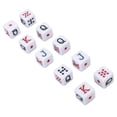 thumbnail image 2 of Plastic Dice,10PCS Dice Set 16MM JQK Dice Dice Set Stylish and Modern, 2 of 8