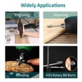 thumbnail image 4 of Wear Resistant Rotary Tools For Wide Application, High-quality High-speed Steel Perfect For Soft Wood Carving, 20Pcs, 4 of 5